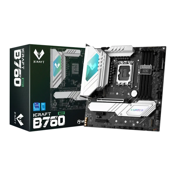 Maxsun iCraft B760M (Wi-Fi 6E) DDR5 Intel Motherboard #iCRAFT B760M WIFI