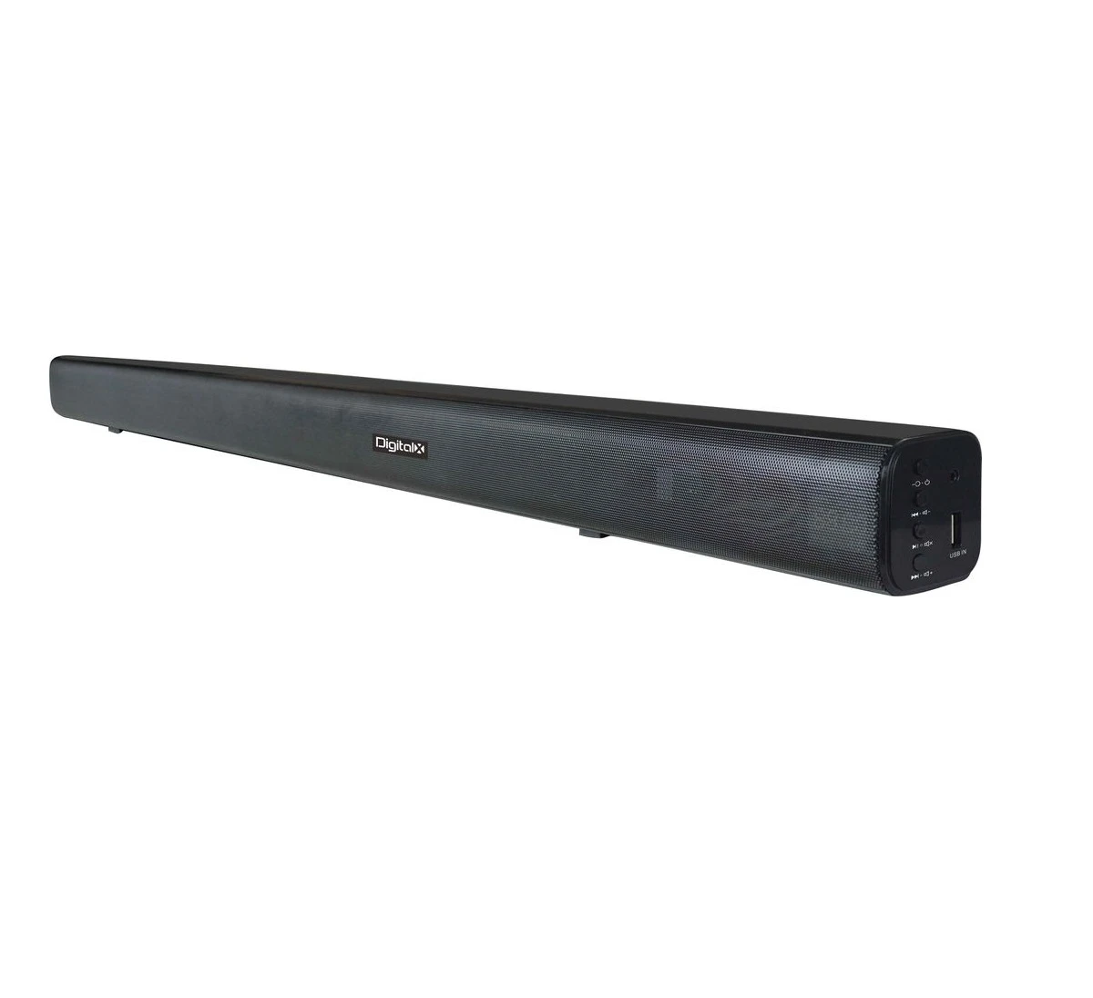 Digital X X-S8 Rectangular Single Bluetooth Black TV Sound Bar