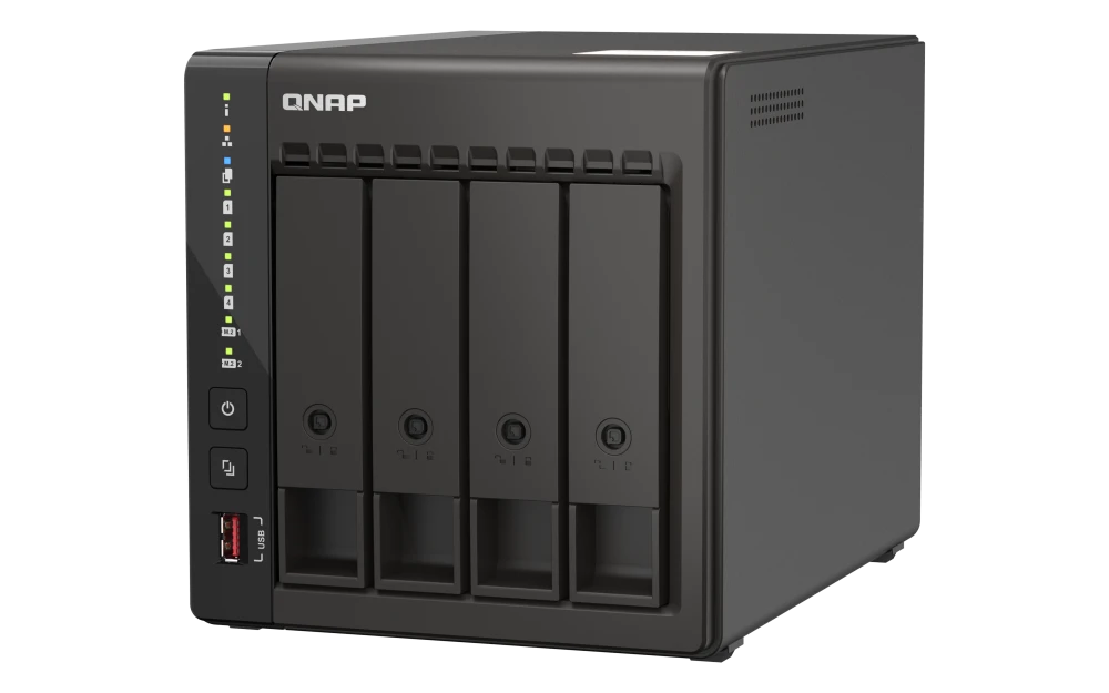 QNAP QVP-41C 4 Bay Tower Intel Celeron J6412 Network Storage (3 Year Warranty)