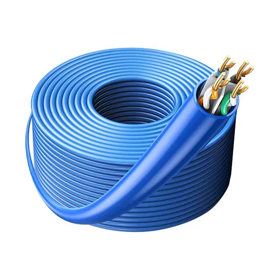 R&M Cat-6 U/UTP 305 Meter Blue Network Cable