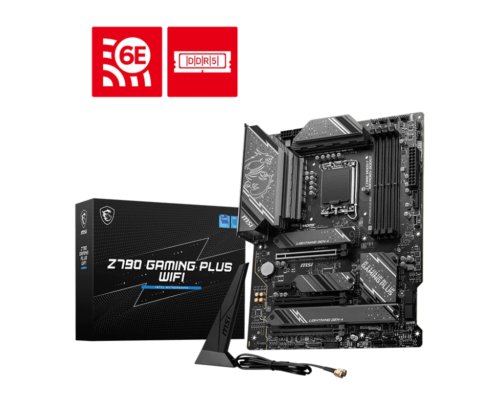 MSI Z790 GAMING PLUS (Wi-Fi 6E) DDR5 Intel Motherboard
