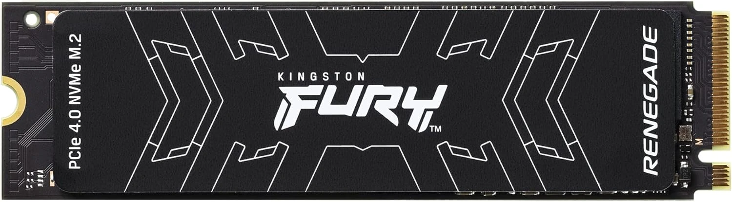 Kingston FURY Renegade 2TB M.2 2280 PCIe NVMe Gen4x4 Internal SSD with Black Heatsink