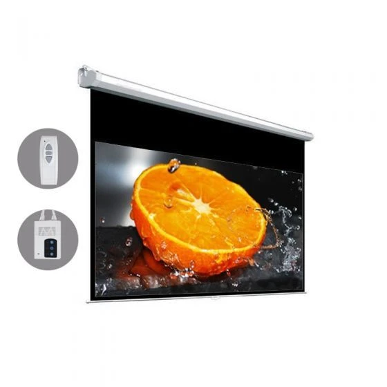 Dopah 51.9 inch X 92.4 inch (106 Inch Diagonal) High Contrast Gray Electric Projection Screen
