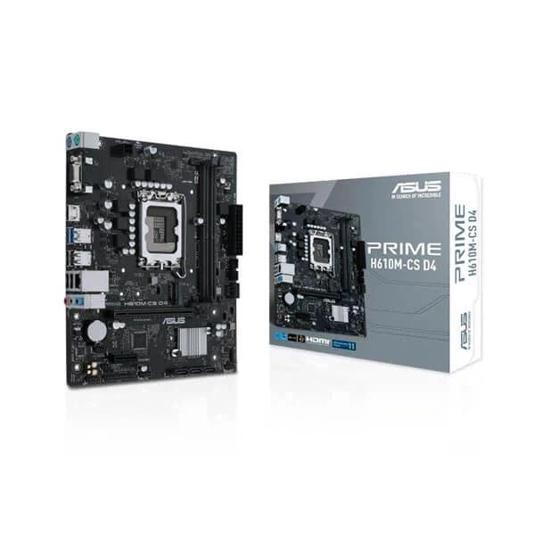 Asus PRIME H610M-CS D4 DDR4 Intel Motherboard