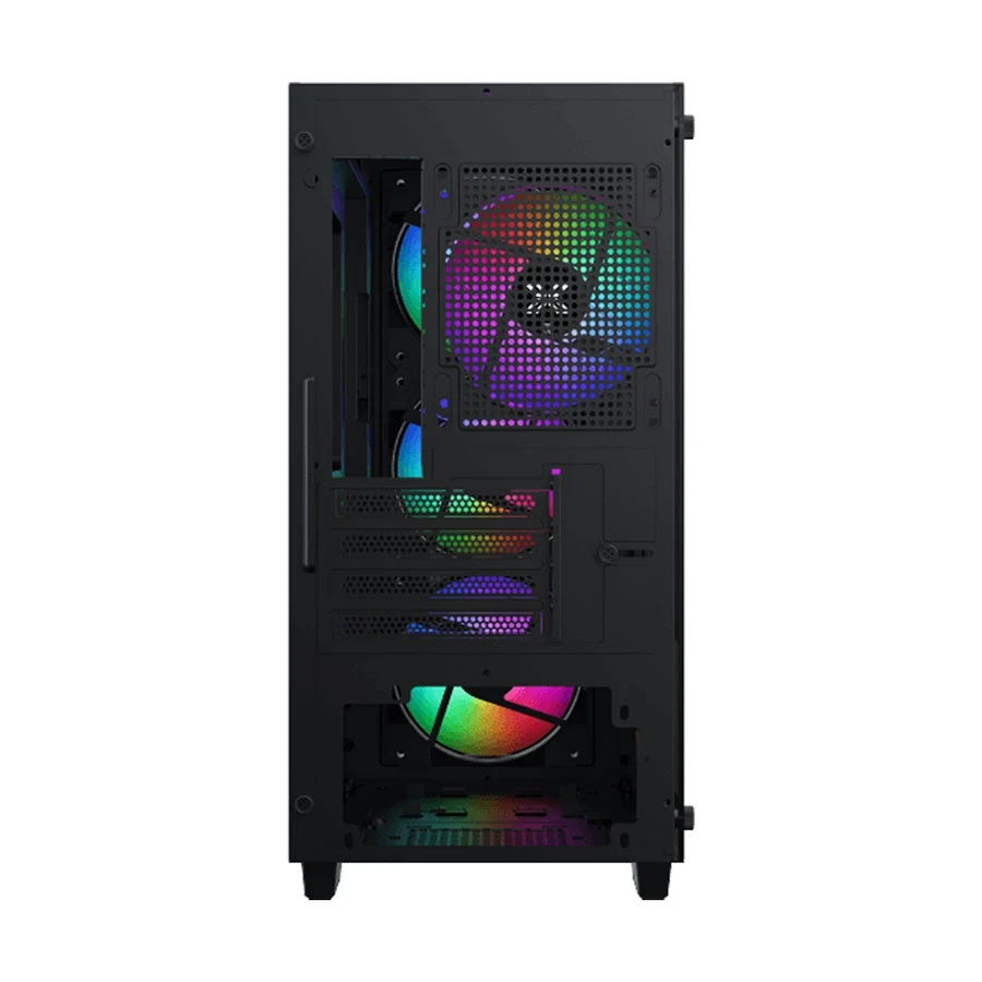 Xigmatek NYX Air II Mid Tower Black Micro-ATX Gaming Casing #EN42270