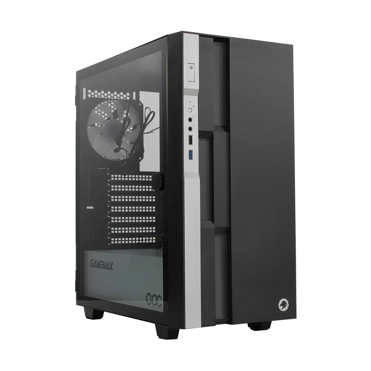 Gamemax Brufen C3 BW Mid Tower E-ATX FRGB Gaming Casing