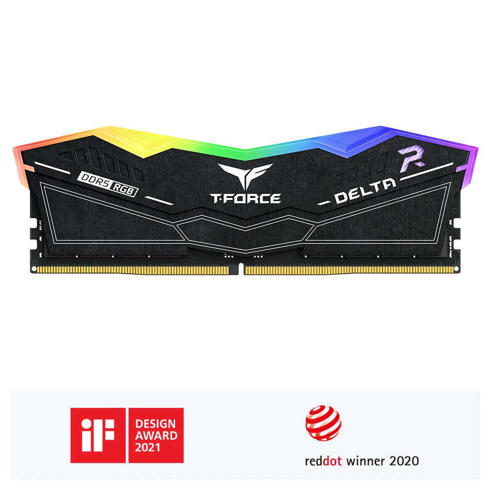Team T-FORCE DELTA 16GB DDR5 6000MHz RGB Desktop RAM