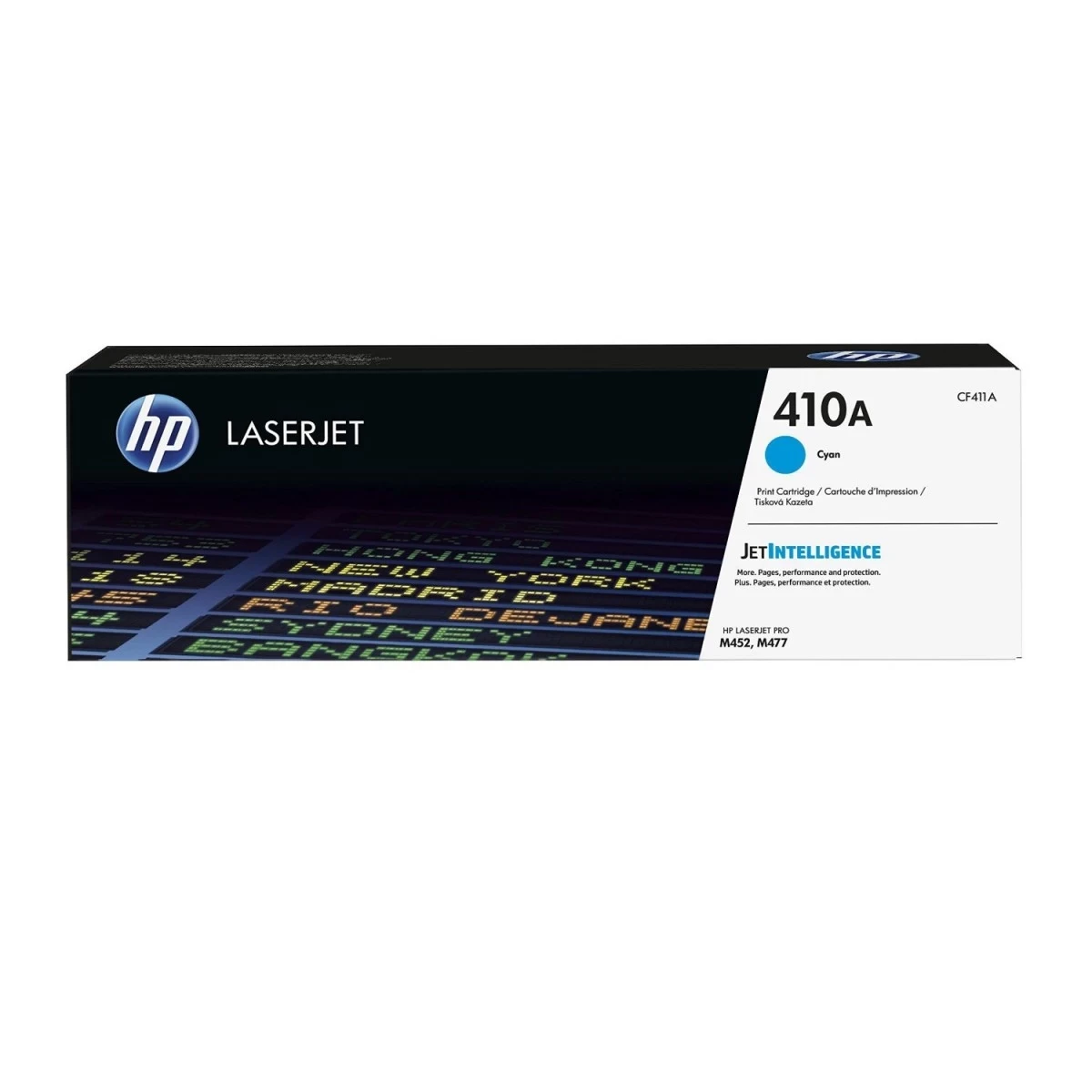 HP 410A Cyan Original LaserJet Toner (CF411A) (Bundle with full set)