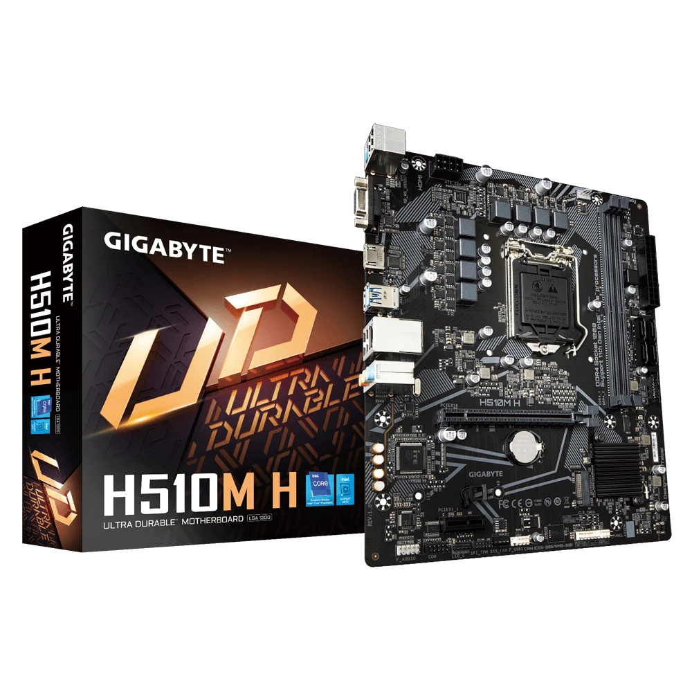 Gigabyte H510M H Intel LGA 1200 10th & 11th Gen Micro ATX Motherboard