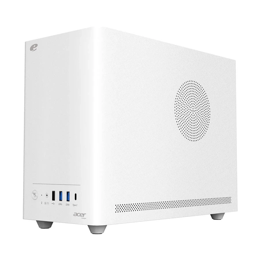 Acer U300W Mini Tower White Micro-ATX Business Desktop Casing