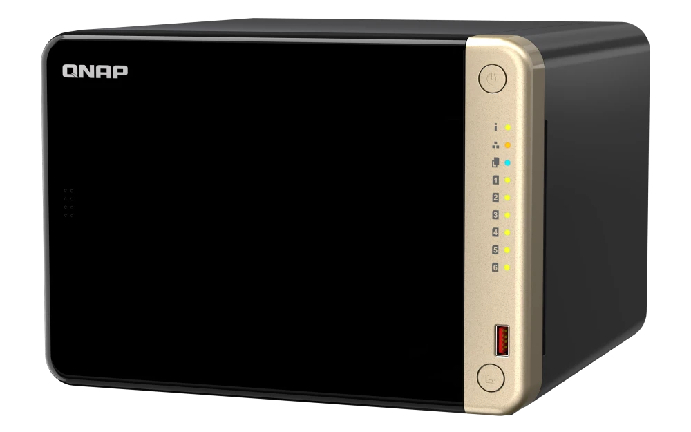 QNAP TS-664-8G 6 Bay Tower Intel Celeron N5095 Network Storage (3 Year Warranty)