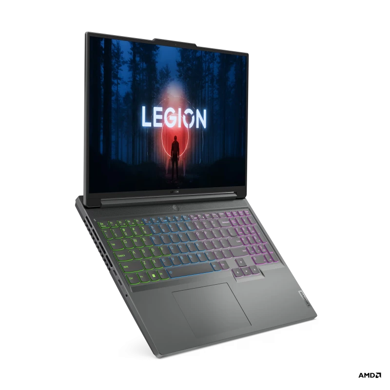 Lenovo Legion Slim 5 16APH8 AMD Ryzen 7 7840HS 16GB RAM, 512GB SSD 16 Inch 2.5K QHD WQXGA Display Storm Grey Gaming Laptop