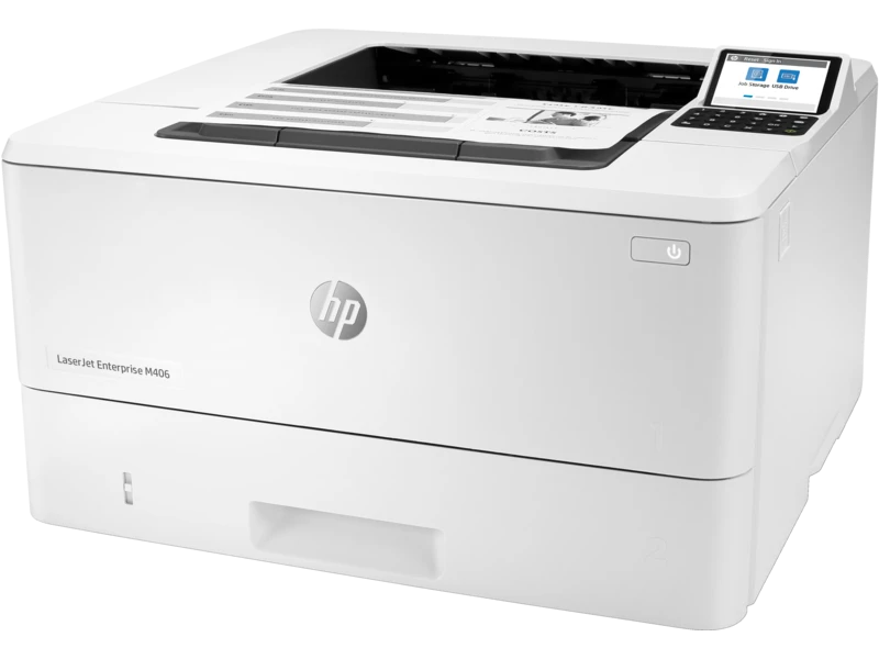 HP Enterprise M406dn Single Function Mono Laser Printer