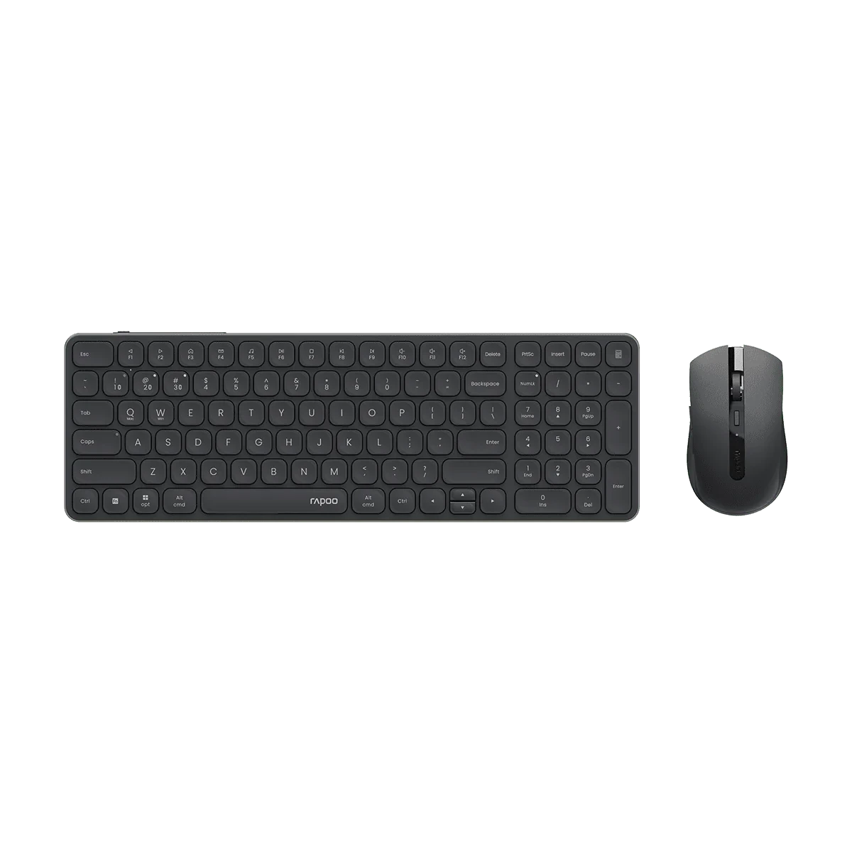 Rapoo 9350S (Dual Mode) Dark Grey Ultra-slim Keyboard & Mouse Combo