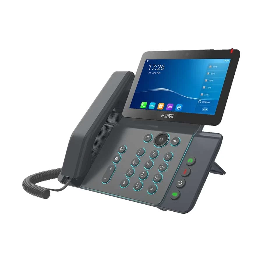 Fanvil V67 Flagship Smart Video IP Phone with Camera without Adapter