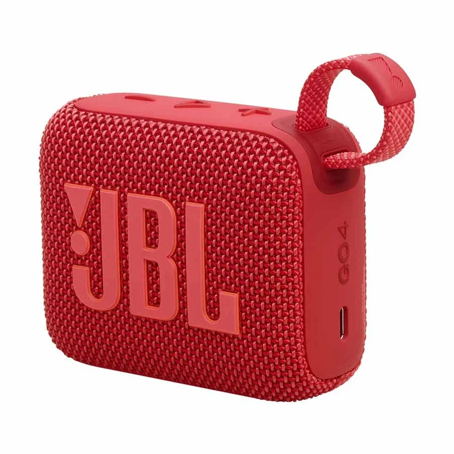 JBL GO 4 Red Portable Bluetooth Speaker #JBLGO4RED (1 Year Warranty)
