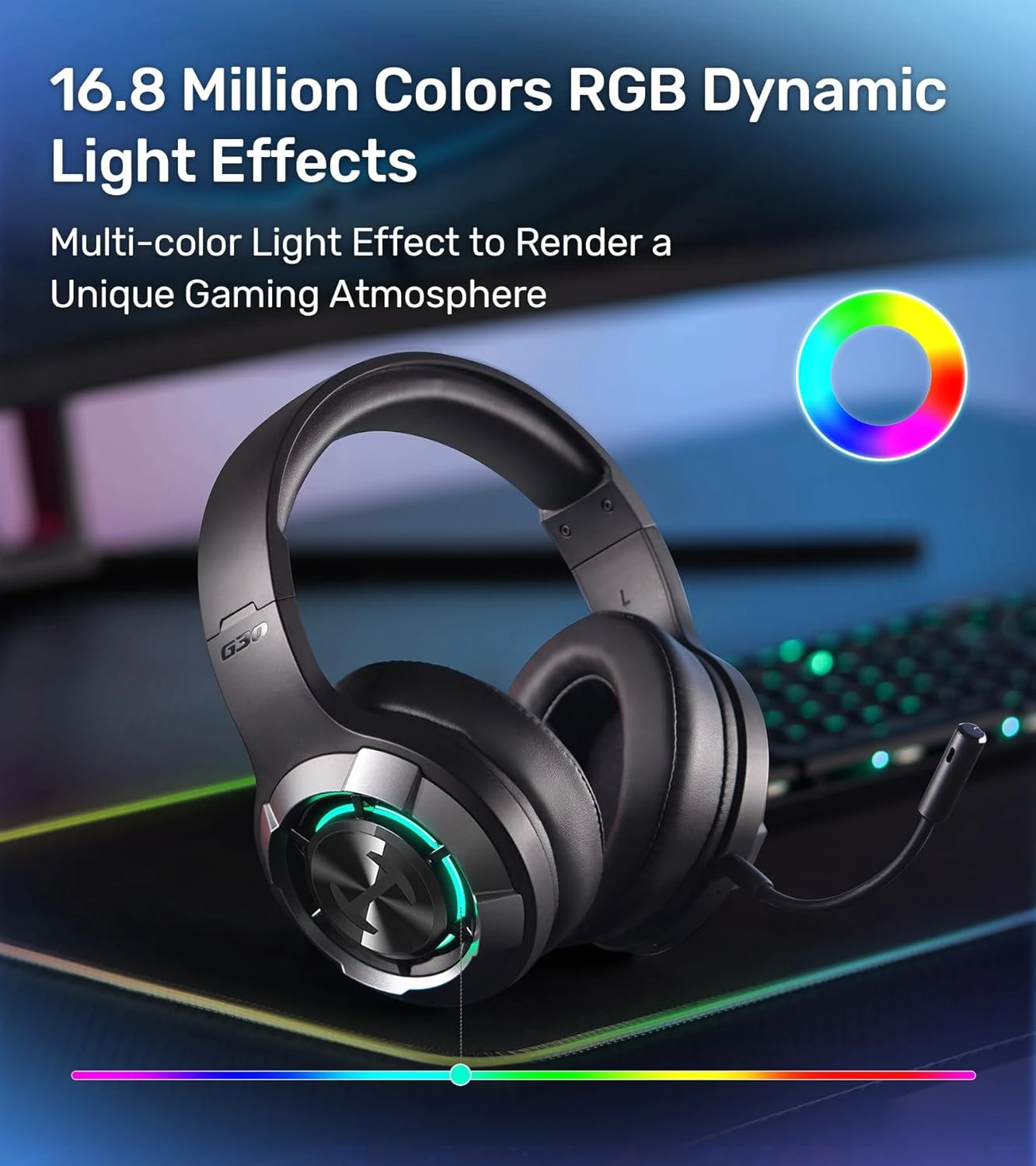 Edifier Hecate G30S Black Bluetooth Gaming Headphone