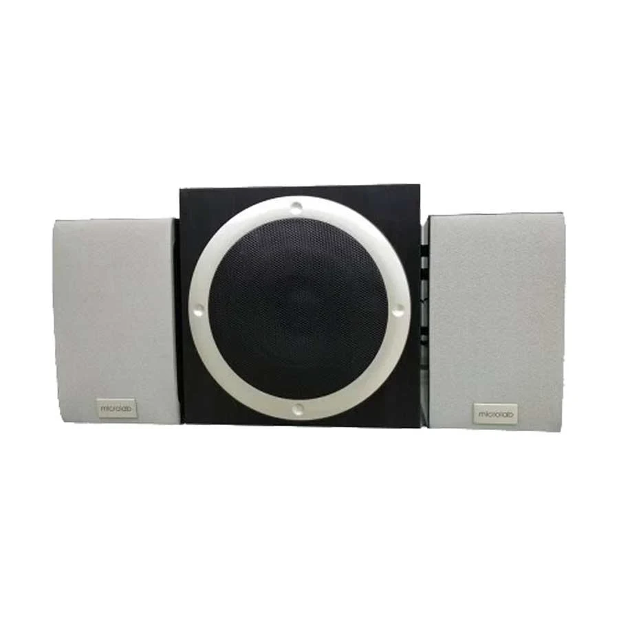 Microlab TMN1 BT 2:1 Black & Silver Multimedia Bluetooth Speaker