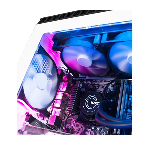 NZXT HUE Plus Mid Tower Desktop Casing