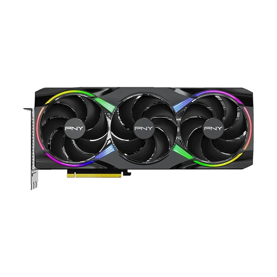 PNY GeForce RTX 5080 ARGB Epic-X OC Triple Fan 16GB GDDR7 Graphics Card #VCG508016TFXXPB1-O