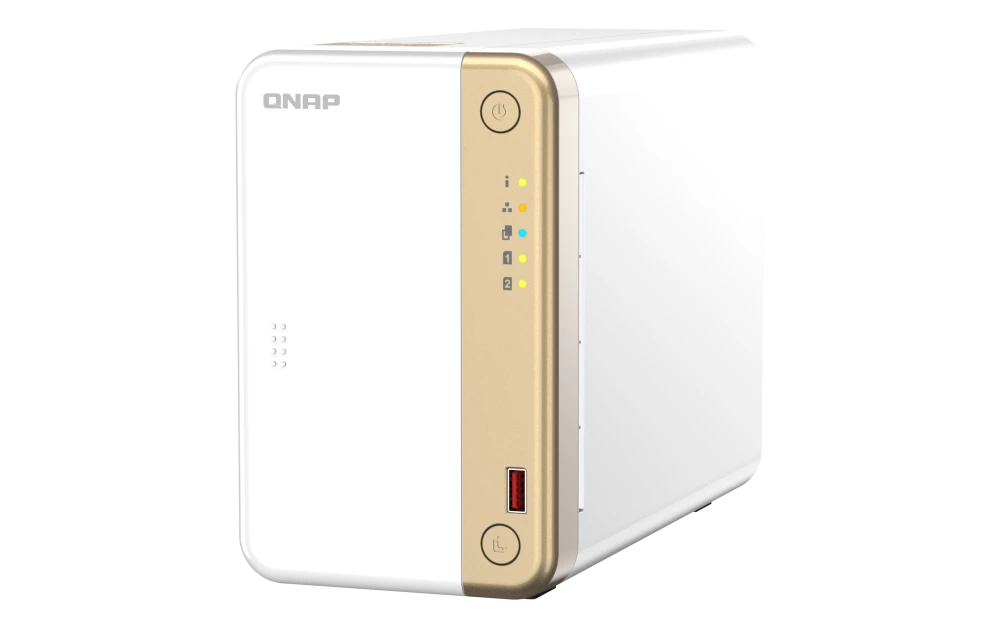 QNAP TS-262-4G 2 Bay Tower Intel Celeron N4505 Network Storage (2 Year Warranty)