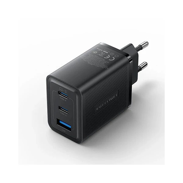Vention FERB0-EU 65W 3-Port USB to Type-C Wall Charger