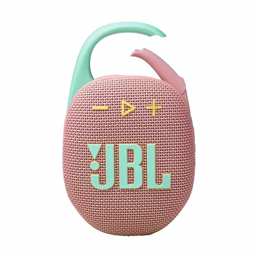 JBL Clip 5 Pink Ultra-Portable Bluetooth Speaker (6 Month Warranty)