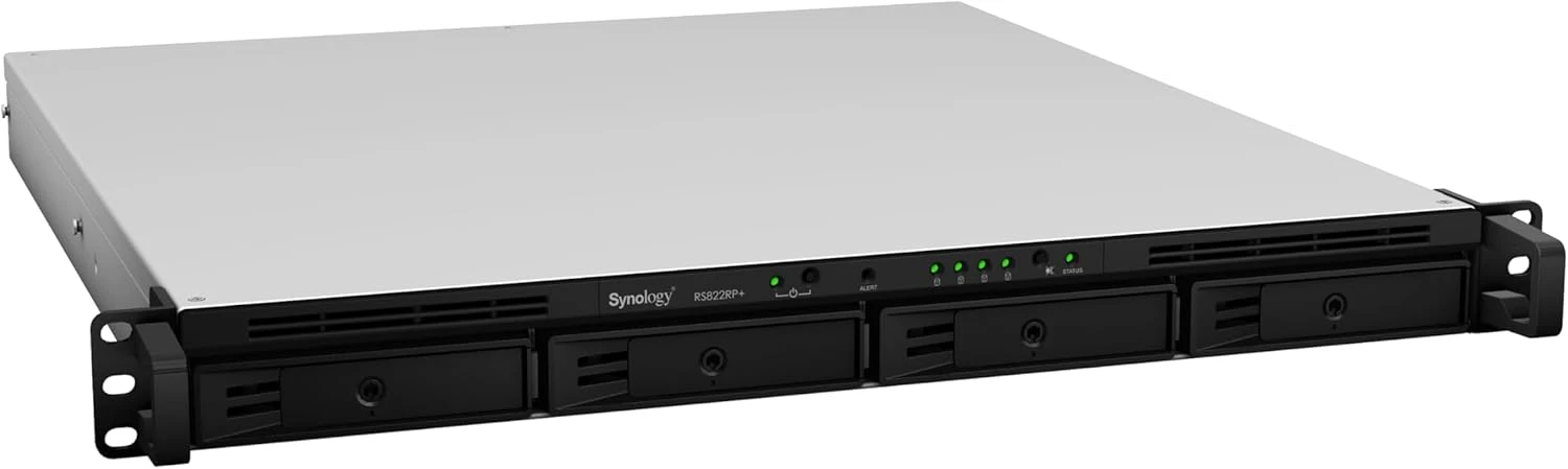 Synology RackStation RS822RP+ 4 Bays NAS Storage 1U Rackmount