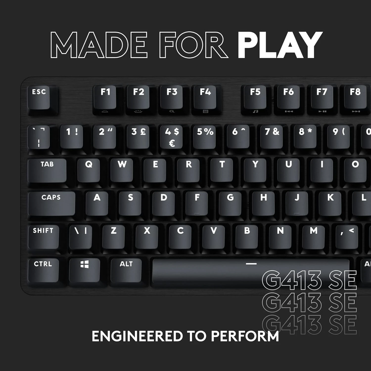 Logitech G413 SE Wired Mechanical Backlit Gaming Keyboard #920-010439
