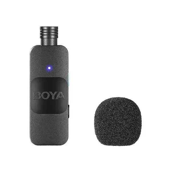 BOYA BY-V1 Ultracompact 2.4GHz Wireless Microphone System for iOS Device
