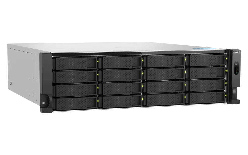 QNAP TS-h1677AXU-RP-R7-32G 16 Bay Rack AMD Ryzen 7 7000 series Network Storage (5 Year Warranty)