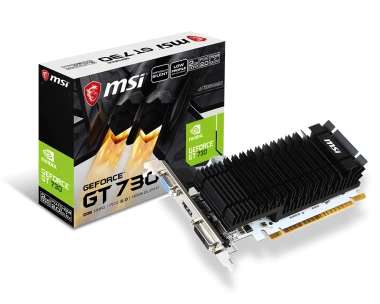 MSI GeForce GT 730 2GB GDDR3 Graphics Card