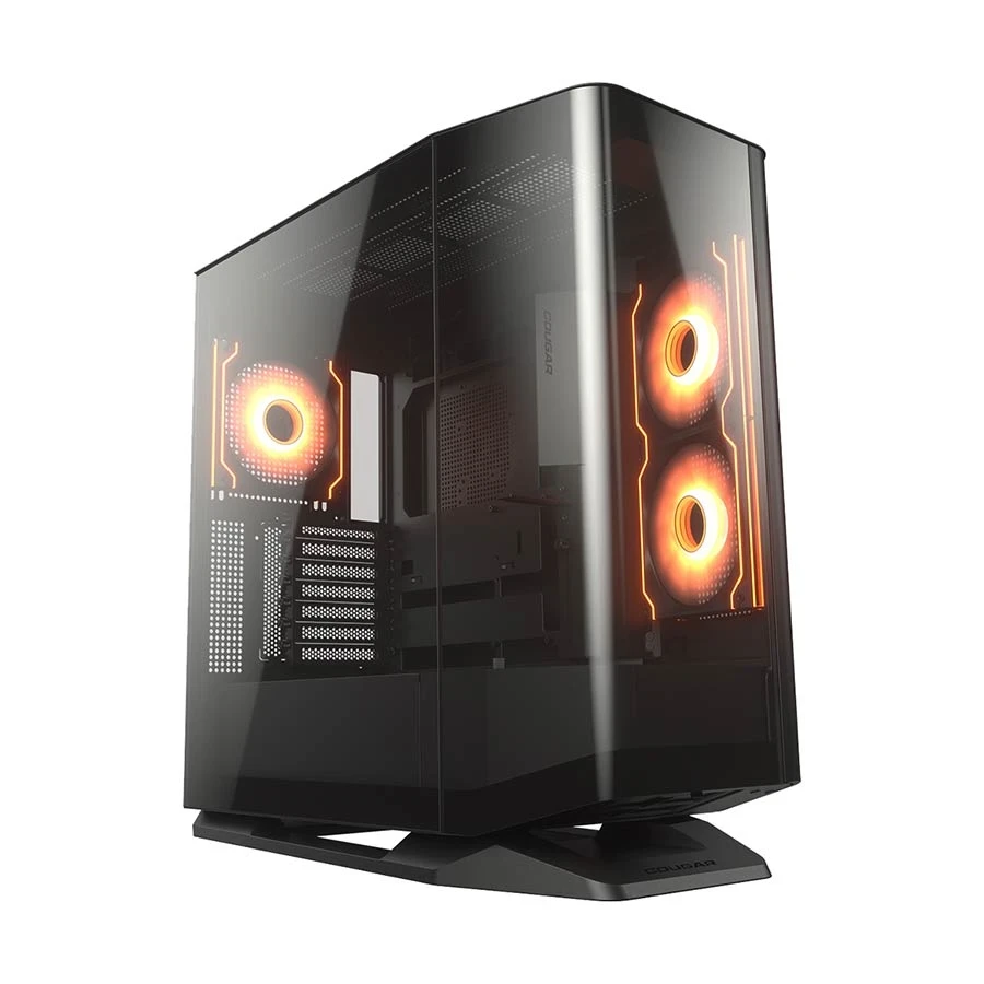 Cougar FV270 RGB Mid Tower Black E-ATX Gaming Desktop Casing
