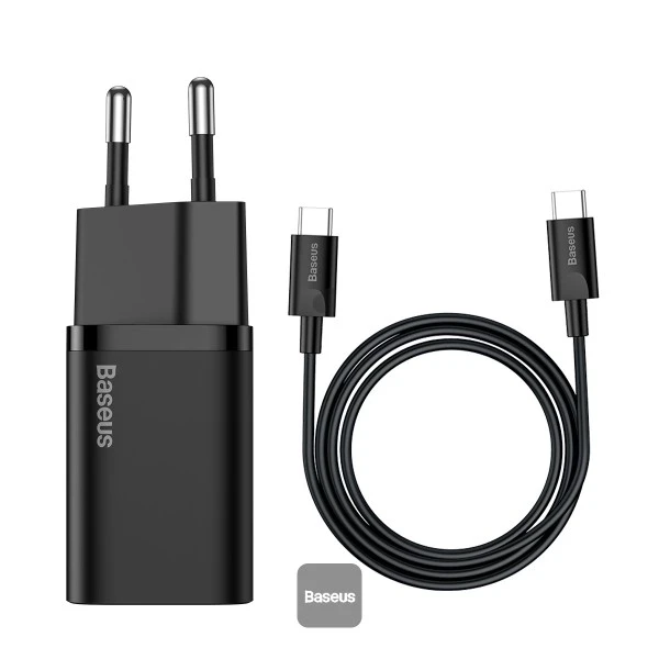 Baseus Super Si 1C 25W EU Sets Quick Charger