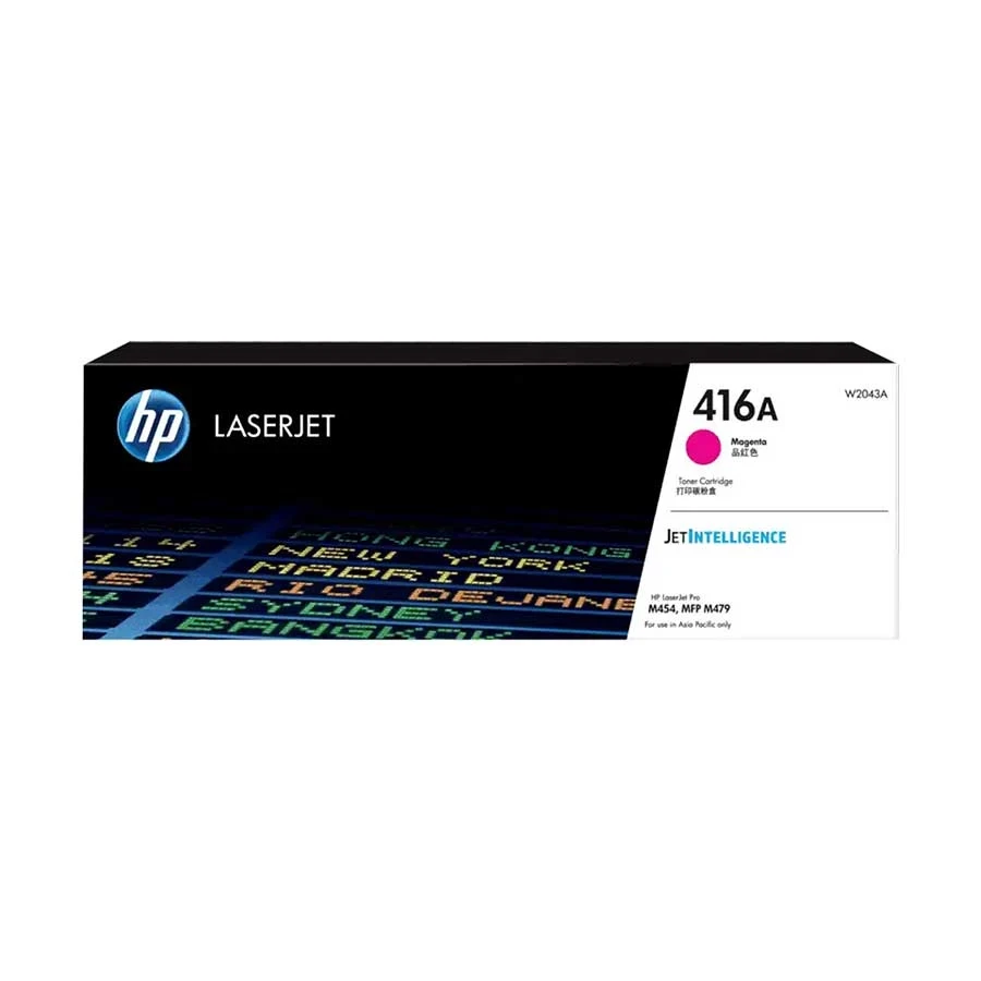 HP 416A Magenta Original LaserJet Toner #W2043A (Bundle with Full Set)