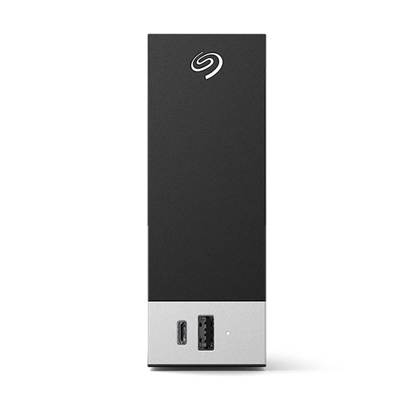 Seagate One Touch 12TB USB Type-C and USB 3.2 Black External HDD with Built-In Hub