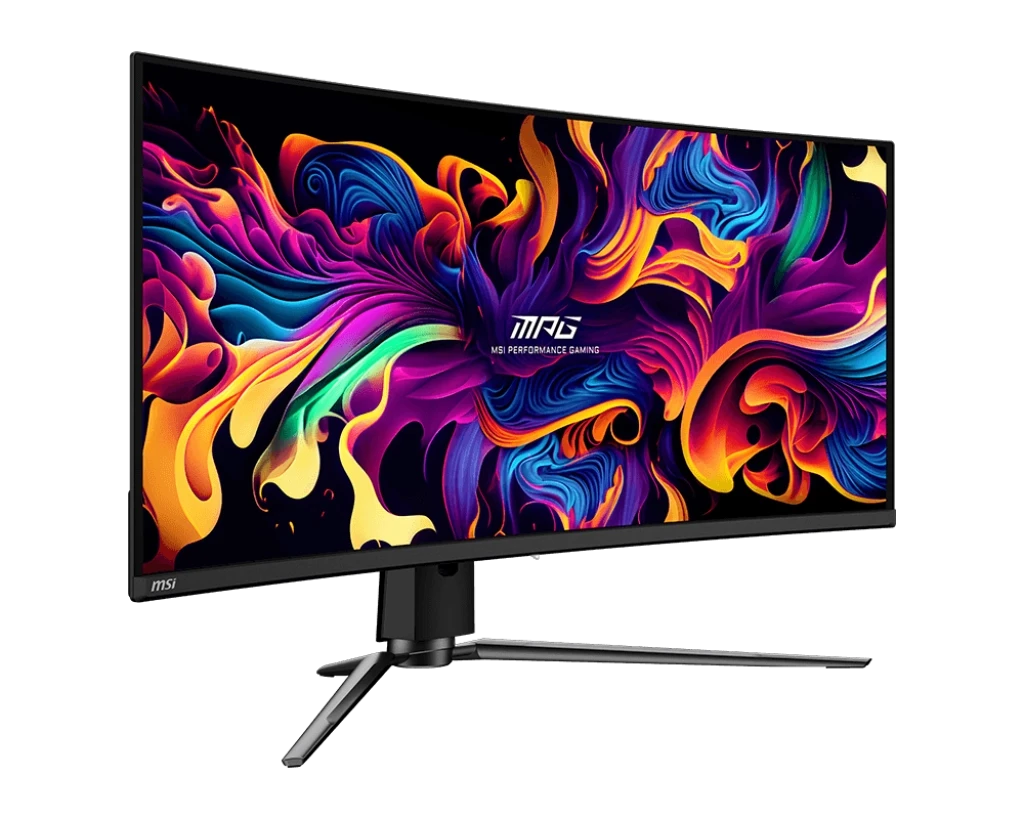 MSI MPG 341CQPX QD-OLED 34 Inch 3K UWQHD Display Dual HDMI, DP, USB-C, USB Curved Gaming Monitor