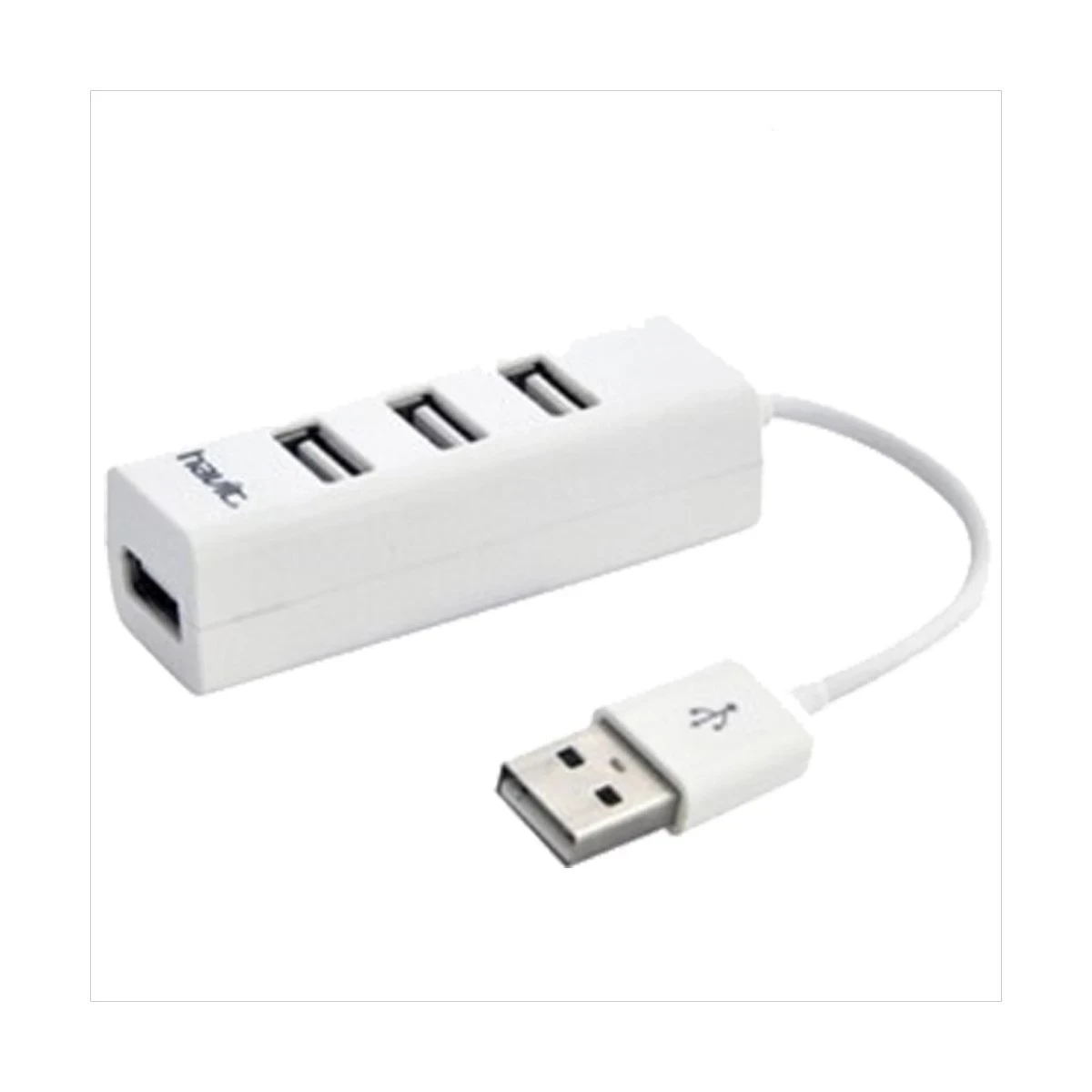 Havit USB Male to Quad USB Female White Hub