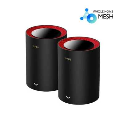 Cudy M3000 AX3000 Mbps Gigabit Dual-Band Mesh Wi-Fi 6 System (2-Pack)
