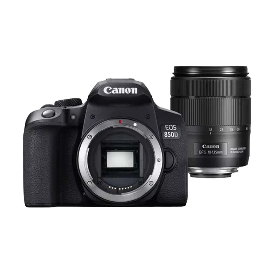 Canon EOS 850D Digital SLR Camera Body With EF-S 18-135mm f/3.5-5.6 IS USM Lens (No Warranty)