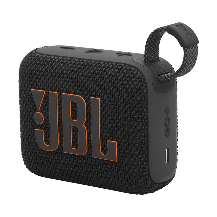 JBL GO 4 Black Portable Bluetooth Speaker #JBLGO4BLK (1 Year Warranty)