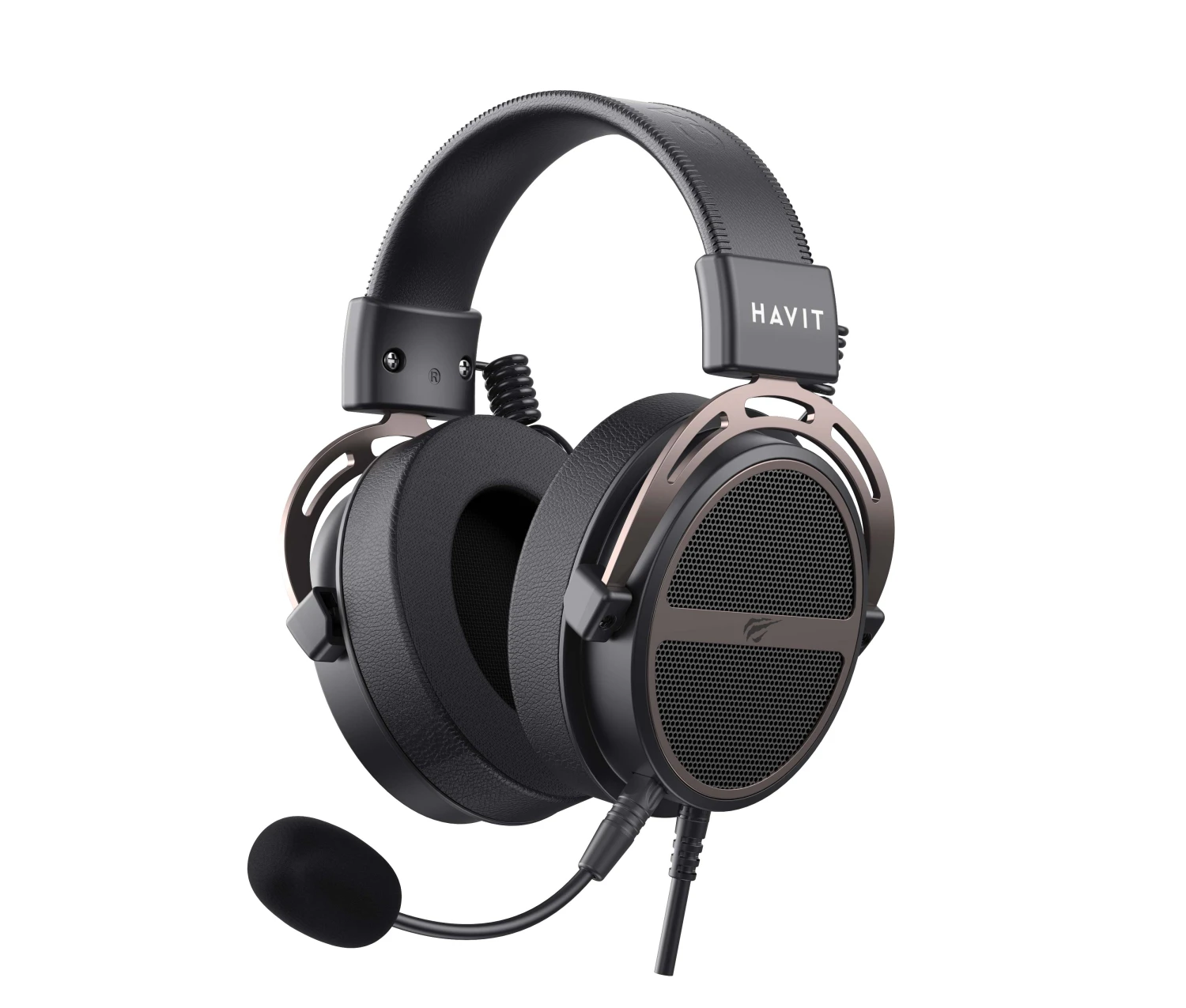 Havit Gamenote H2002E Wired Black & Green Gaming Headphone