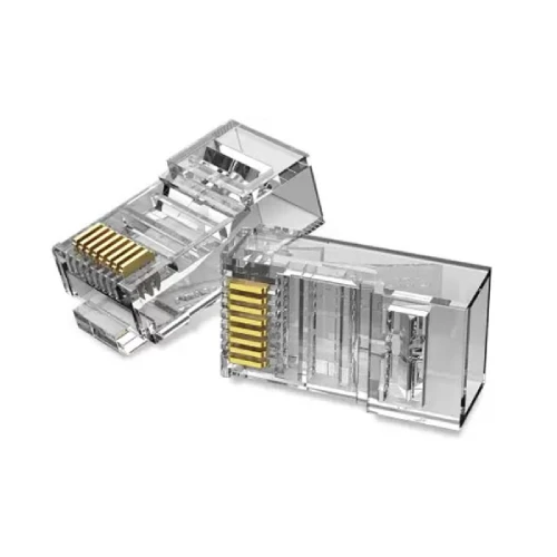 Vention IDDR0-100 CAT-6 UTP RJ45 Transparent Connector #IDDR0-100