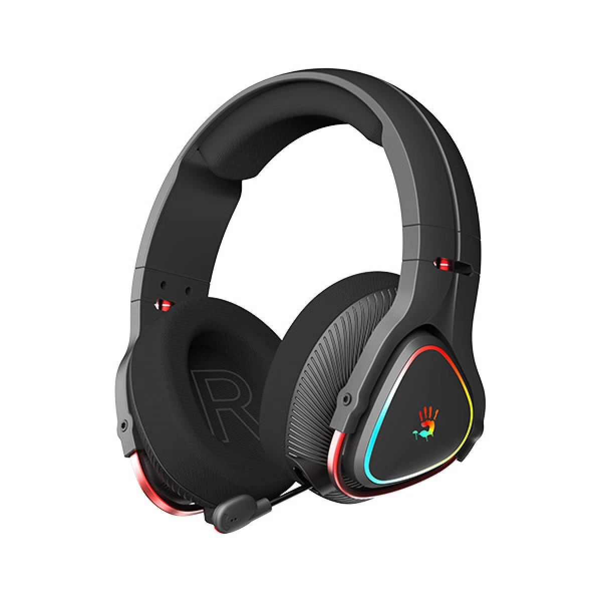 A4tech Bloody MR720 RGB Black Wireless (Tri Mode) Gaming Headphone
