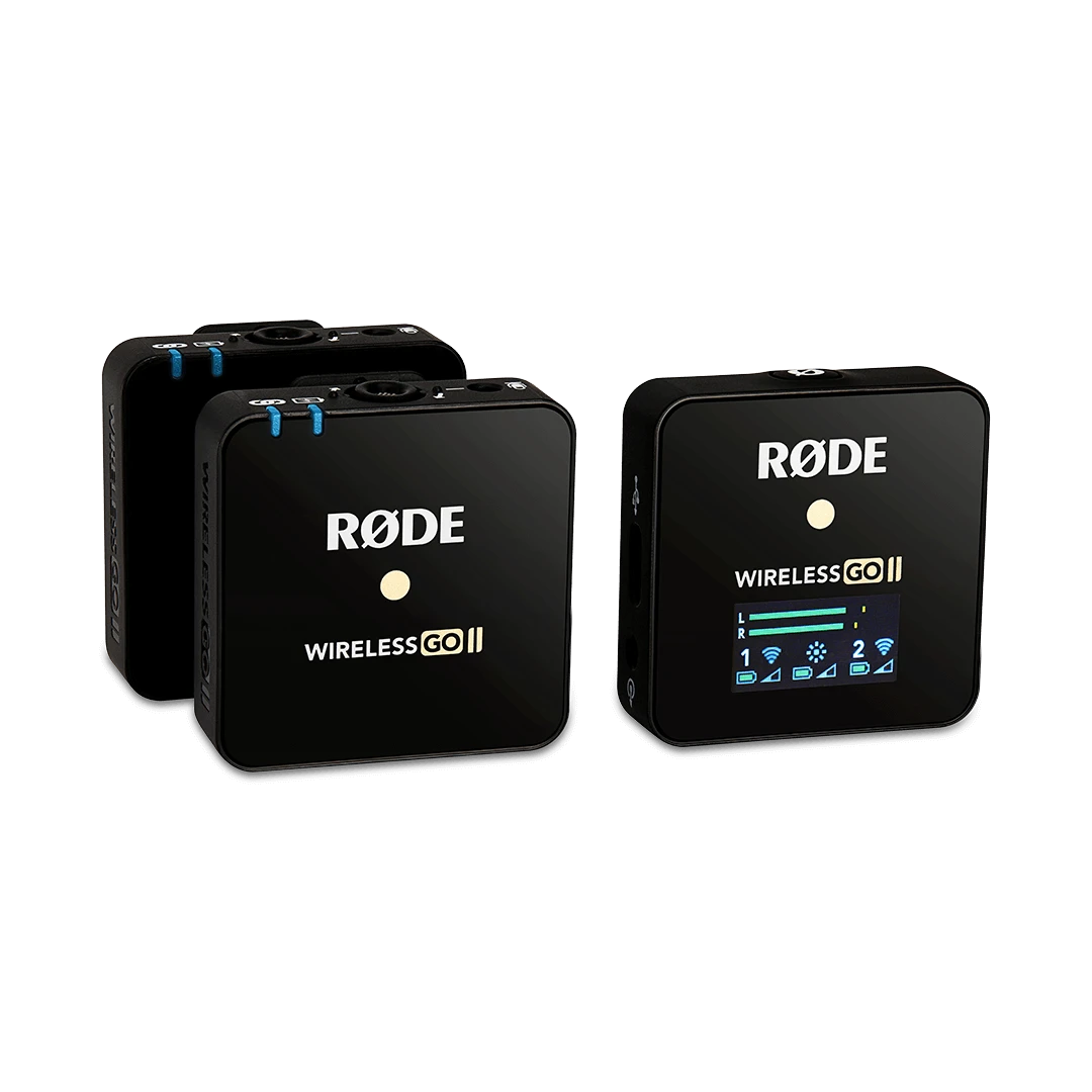 Rode Wireless GO II Dual Channel Wireless Microphone System