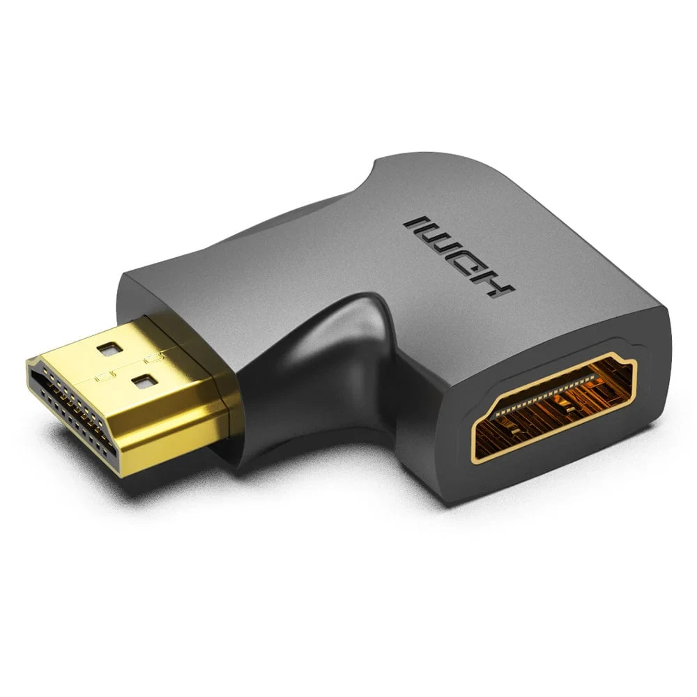 Vention AIQB0 HDMI Male to Female Vertical Flat Adapter