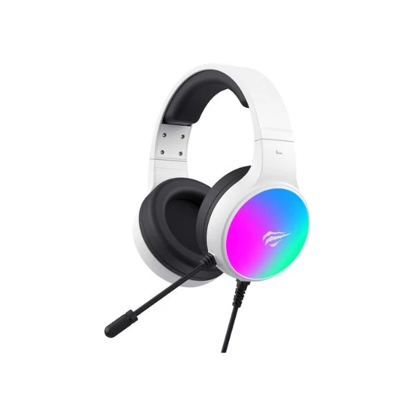 Havit H2043U Wired White Luminous Gaming Headphone