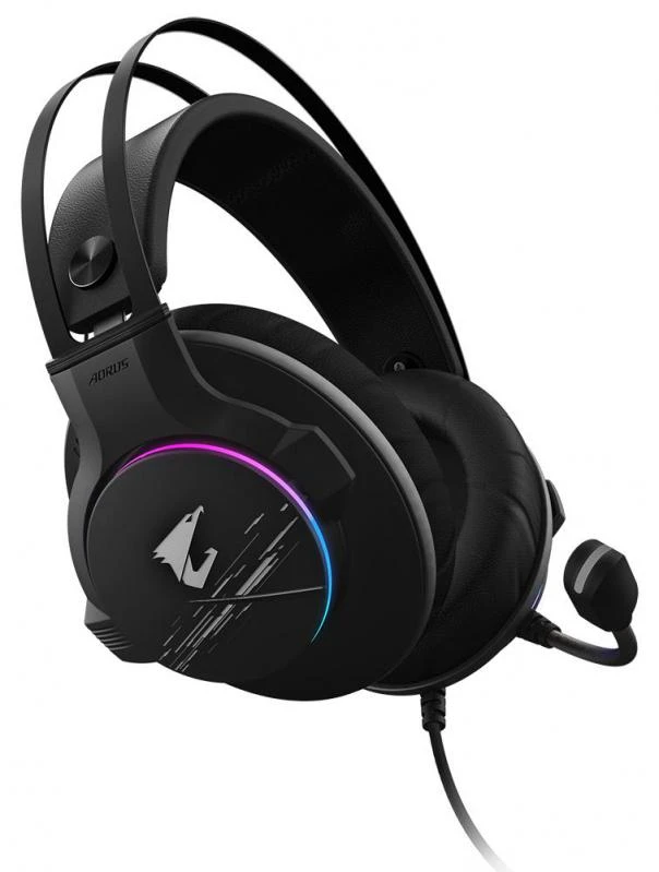 Gigabyte AORUS H1 Wired Black Gaming Headset