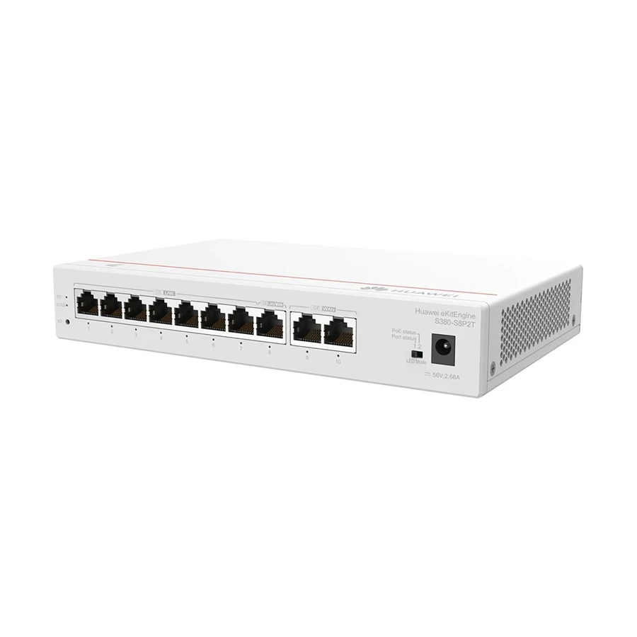 Huawei S380-S8P2T 10 Port, 512MB RAM, Gigabit Ethernet eKit Router