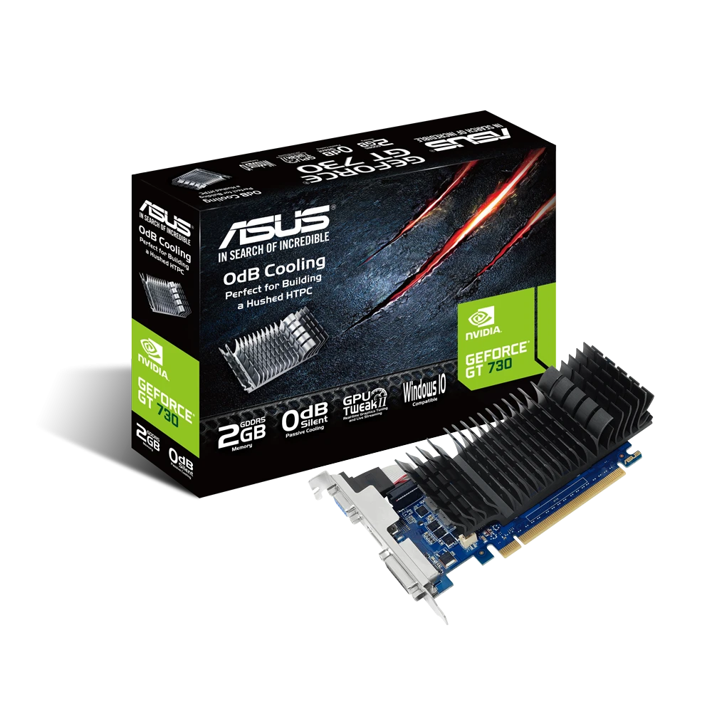 Asus GeForce GT 730 2GB GDDR5 Graphics Card
